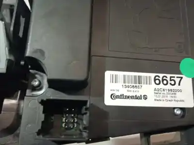 Pièce détachée automobile d'occasion système de navigation gps pour opel zafira tourer selective références oem iam 13406657 95196686 23422744