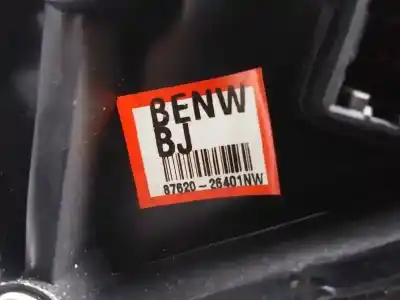 Pièce détachée automobile d'occasion rétroviseur droit pour hyundai santa fe (sm) 2.0 crdi vgt comfort références oem iam 8762026401 5 pins 