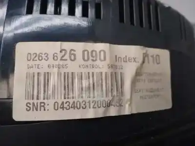 Peça sobressalente para automóvel em segunda mão quadrante por audi a4 avant (8e) 2.0 tdi referências oem iam 0263626090  