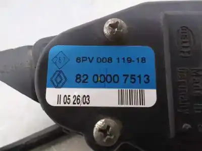 Автозапчастина б/у педальний потенціометр для renault espace iv (jk0) authentique посилання на oem iam 8200007513  6 cables