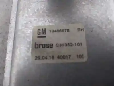 Автозапчастина б/у регулятор скла заднього правого для opel astra k lim. 5türig excellence посилання на oem iam 13406678  7 pin