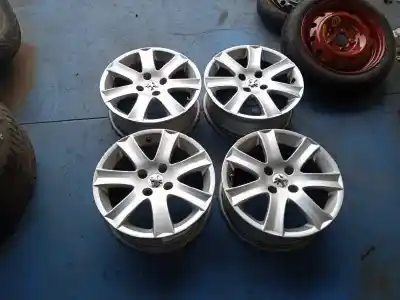 Peça sobressalente para automóvel em segunda mão jogo de jantes por peugeot 207 premium referências oem iam 6jx16 h4 et27  
