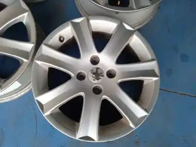 Peça sobressalente para automóvel em segunda mão jogo de jantes por peugeot 207 premium referências oem iam 6jx16 h4 et27  