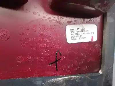 Second-hand car spare part interior rear right light for bmw x5 (e53) 3.0i oem iam references 84090207  251612