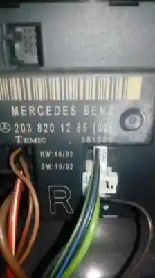 Автозапчастина б/у електронний модуль для mercedes-benz clase c (w203) berlina 220 cdi (la) (203.008) посилання на oem iam 2038201285  