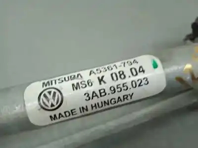 Автозапчастина б/у двигатель передніх склоочисників для volkswagen passat variant (365) advance bluemotion посилання на oem iam 3ab955419 3 cables 3ab955023