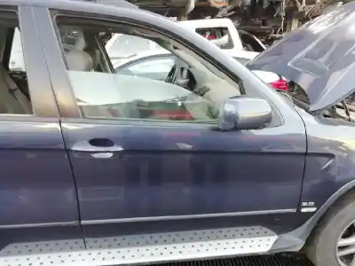 Peça sobressalente para automóvel em segunda mão porta dianteira direita por bmw x5 (e53) 3.0d referências oem iam 