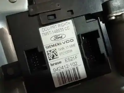 Автозапчасти б/у регулятор стекла переднего правого за ford c-max (cb3) ambiente ссылки oem iam 7m51r203a28db 7m5t14b533cc 7m51r045h16a