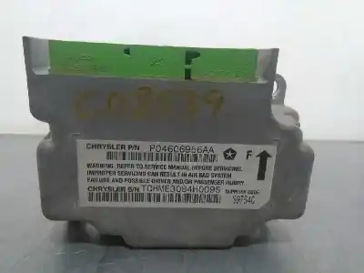 Peça sobressalente para automóvel em segunda mão centralina de airbag por chrysler jeep cherokee (kj) 2.8 crd extreme referências oem iam p04606956aa
