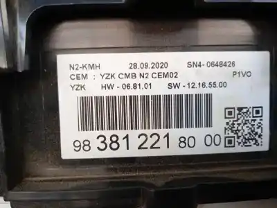 Second-hand car spare part dashboard for opel combo cargo (e) active oem iam references   