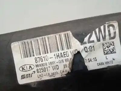 Peça sobressalente para automóvel em segunda mão espelho retrovisor esquerdo por kia pro_cee´d drive referências oem iam 876101hae0 5 pins 876101hae0wd