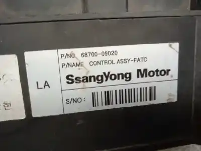 Автозапчасти б/у климат-контроль за ssangyong kyron 200 xdi limited ссылки oem iam 6870009020  