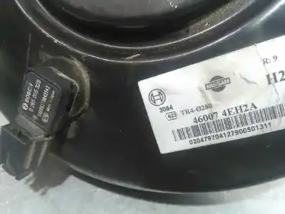 Second-hand car spare part brake servo for nissan qashqai (j11) acenta oem iam references 460074eh2a  460074eh2a