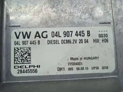 Second-hand car spare part ecu engine control for seat leon st (5f8) reference plus oem iam references 04l90445b  28445556