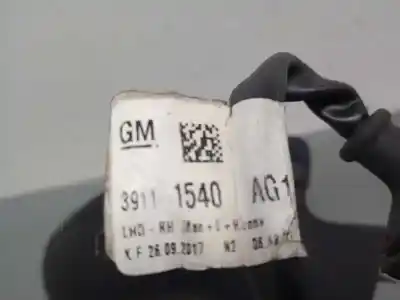 Автозапчастина б/у правий задний огляд для opel astra k lim. 5türig dynamic посилання на oem iam 39111540 5 pins no abatible 
