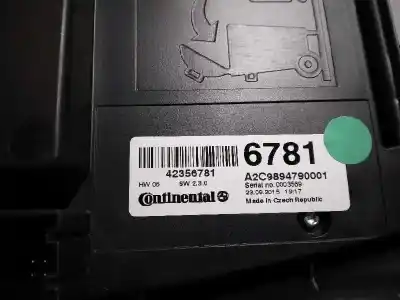 Автозапчастина б/у аудіо система / радіо cd для opel mokka x selective start/stop посилання на oem iam 42356781 a2c9894790001 