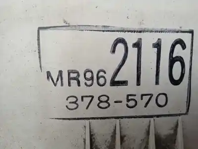 Recambio de automóvil de segunda mano de cuadro instrumentos para mitsubishi galloper (hyundai) 2.5 tdi s.e. confort referencias oem iam mr962116  378570