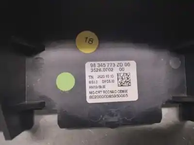 Автозапчастина б/у аудіо система / радіо cd для opel combo cargo (e) active посилання на oem iam 98345773zd   Автозапчастина б/у аудіо система / радіо cd для opel combo cargo (e) active посилання на oem iam 98345773zd