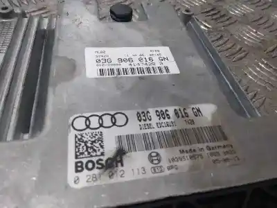 Second-hand car spare part ecu engine control for audi a4 avant (8e) 2.0 tdi oem iam references 03g906016gn  0281012113