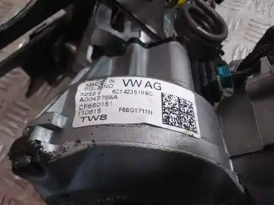 Автозапчастина б/у рульва колонка для seat ibiza (6p1) reference посилання на oem iam 6c1909144ag  