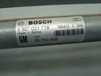 Автозапчастина б/у двигатель передніх склоочисників для opel astra k lim. 5türig excellence посилання на oem iam 3397021778 4 cables 1397220714