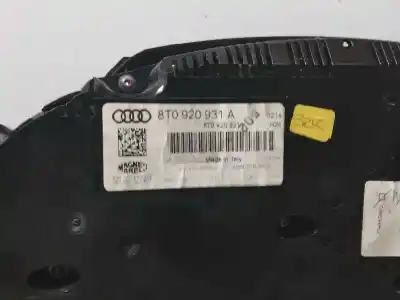Peça sobressalente para automóvel em segunda mão quadrante por audi a5 coupe (8t) 2.7 tdi referências oem iam 8t0920931a  