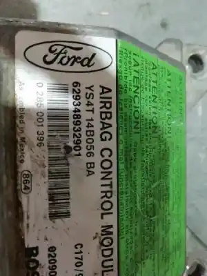 Pezzo di ricambio per auto di seconda mano centralina airbag per ford focus berlina (cak) 1.8 tdci turbodiesel cat riferimenti oem iam ys4t14b056ba  ys4t14b056ba
