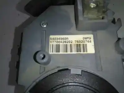 Second-hand car spare part multifunction switch for renault scenic (ja..) 1.4 16v authentique oem iam references 54034960a  