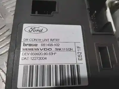 Автозапчасти б/у мотор стекла переднего правого за ford focus c-max (cap) ghia (d) ссылки oem iam 981406102 r0160042 5wk11572h