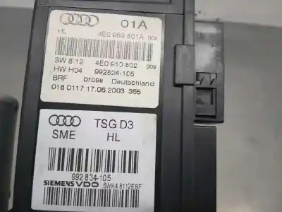 Автозапчасти б/у мотор заднего левого стекла за audi a8 (4e2) 3.7 quattro ссылки oem iam 4e0959801a  0130821764