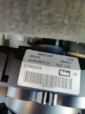 İkinci el araba yedek parçası ÇOK FONKSIYONLU KONTROL için PEUGEOT 207 SW  OEM IAM referansları 96630724XT  