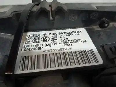 Second-hand car spare part multifunction switch for citroen c4 lim. sport oem iam references 96759252xt  