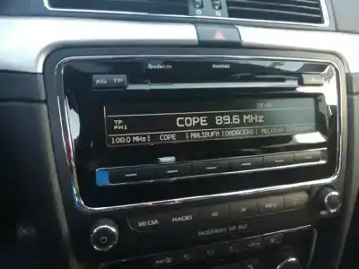 Peça sobressalente para automóvel em segunda mão SISTEMA DE ÁUDIO / RÁDIO CD por SKODA SUPERB COMBI (3T5)  Referências OEM IAM   
