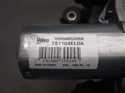 Peça sobressalente para automóvel em segunda mão motor do limpador traseiro por nissan qashqai (j11) tekna referências oem iam 287104el0a  3 cables