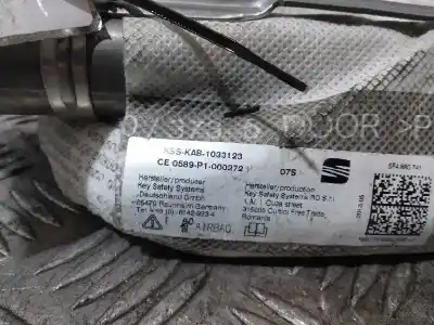 Автозапчастина б/у передня права подушка безпеки для seat leon (5f1) style посилання на oem iam 0589p1000272  5f4880741