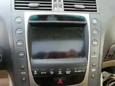 Автозапчасти б/у gps-навигационная система за lexus gs (gs/us/ws19) 3.5 450 h [3.5 ltr. - 218 kw v6 (hibrido)] ссылки oem iam 8611130550