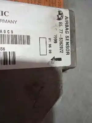 Piesă de schimb auto la mâna a doua unitate de control airbag pentru bmw serie 5 berlina (e39) 2.5 turbodiesel cat referințe oem iam 65778362072  