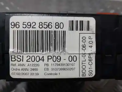 Gebrauchtes Autoersatzteil bsi-steuergerät sicherungskasten zum citroen c4 coupe 1.4 16v oem-iam-referenzen 9659285680  