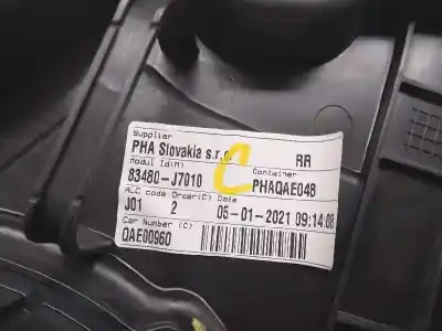 Автозапчастина б/у регулятор скла заднього правого для kia ceed gt посилання на oem iam 83480j7010 83460j7020 