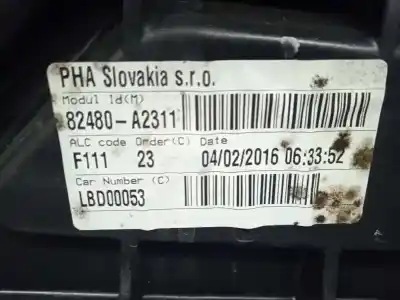 Second-hand car spare part passenger side right window regulator for kia cee´d business oem iam references 82480a2311  82460a2010