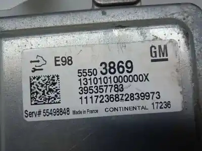 Автозапчасти б/у блок управления двигателем за opel astra k lim. 5türig dynamic ссылки oem iam 55503869  55498848
