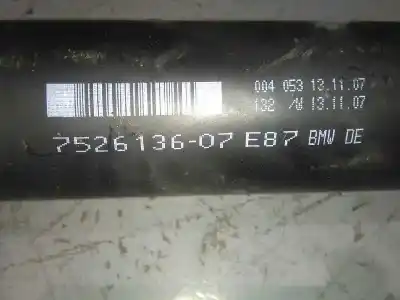 Recambio de automóvil de segunda mano de transmision central para bmw serie 1 berlina (e81/e87) 118d referencias oem iam 752613607  