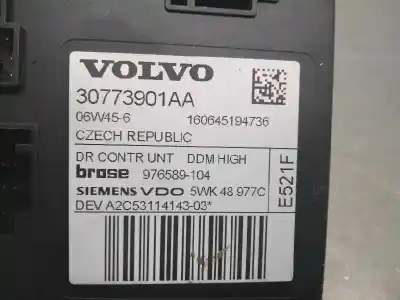 Автозапчастина б/у двигатель переднього ліва вікна для volvo v50 familiar 1.8 kinetic посилання на oem iam 30773901aa  992745100