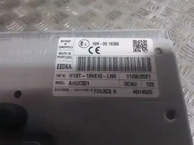 Second-hand car spare part gps navigation system for ford puma st-line oem iam references k1bt18b955fd modulo rádio multifunción ref. h1bt18k810lnr modulo de navegación ref. lu5t14g371gnc