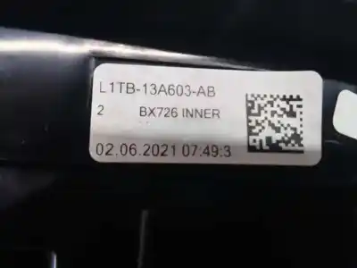Автозапчасти б/у внутренний левый задний фонарь за ford puma st-line ссылки oem iam l1tb13a603ab  