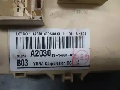 Second-hand car spare part fuse box unit for kia pro cee´d (jd) 1.4 crdi 90 oem iam references 91950a203013  