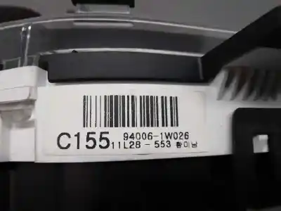 Second-hand car spare part dashboard for kia rio basic oem iam references 940061w026  