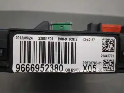Second-hand car spare part bsi control unit for citroen c3 picasso collection oem iam references 9666952380  