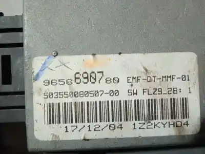 Pièce détachée automobile d'occasion système de navigation gps pour peugeot 407 sw st sport références oem iam 9656690780  