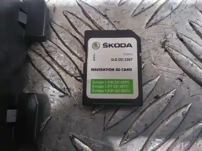 Pezzo di ricambio per auto di seconda mano sistema di navigazione gps per skoda superb (3v3) ambition riferimenti oem iam 3v0919605d  